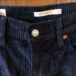 Levi’s Ribcage Wide Leg Corduroy Pants